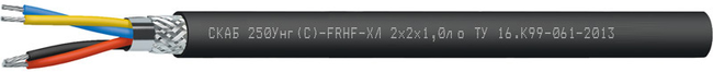 СКАБ 250Унг(С)-FRHF-ХЛ Nx2xSл о