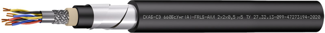 СКАБ-СЭ 660БсУнг(А)-FRLS-АХЛ Nx2xS Z